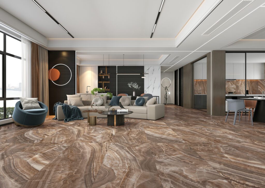 Керамогранит Onyx Brown 60×120 матовый