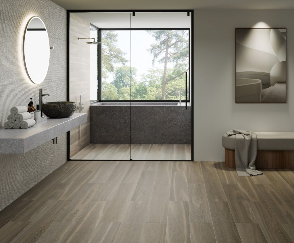 Керамогранит Nordic 8295 19,5×120 матовый