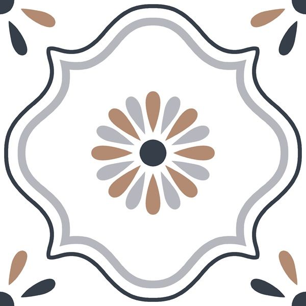 Керамогранит Derby White 19,6 x19,6 матовый