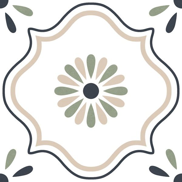 Керамогранит Derby Green 19,6 x19,6 матовый